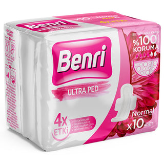 Benri Hygienic Pad Normal 10-Pack - Ultra-Thin, Breathable Menstrual Protection for Women Benri Hygienic Pad Normal 10-Pack - Ultra-Thin Menstrual Protection hygienic pad, menstrual protection, sanitary pad, feminine hygiene products, period protection, women's health, menstrual care, ultra-thin pads, breathable fabric, leak protection, absorbent layer, comfort, hygiene, women's hygiene, menstrual products