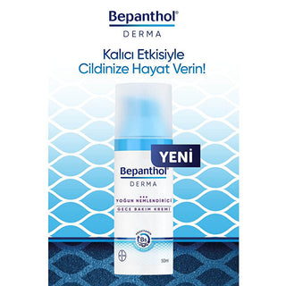 Bepanthol Derma Intensive Moisturizing Night Cream 50ml - Hydrating Formula