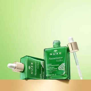 Nuxe Nuxuriance Ultra: Dark Spot Correcting Facial Serum | Even Skin Tone, Anti-Aging, Luminous Complexion | 30ml Nuxe Dark Spot Serum: Nuxuriance Ultra | Even Skin Tone, Anti-Aging dark spot correcting serum, Nuxe serum, Nuxuriance Ultra, facial serum for dark spots, skin tone evening serum, anti-aging serum, 30 ml serum, dark spot, skin tone, even complexion, anti-aging, premium skincare, facial application, serum, skincare, beauty, hyperpigmentation, radiance, luminous, brightening, face serum, face care