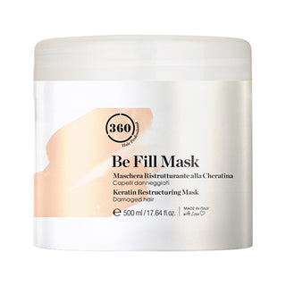 360 Hair Professional Be Fill Hair Mask: Deeply Moisturizes, Repairs & Revitalizes Dry, Damaged Hair with Aloe Vera & Shea Butter 360 Hair Mask: Repair Dry, Damaged Hair with Aloe & Shea hair mask, dry hair treatment, damaged hair repair, moisturizing hair mask, aloe vera hair mask, shea butter hair mask, hair conditioning treatment, hair repair mask, hair mask for damaged hair, deep conditioning hair mask, dry hair, damaged hair, moisturizing, aloe vera, shea butter, hair treatment, conditioner, deep condi