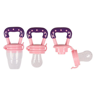 Sevi Bebe Silicone Baby Fruit Feeder & Teether: Safe Introduction to Fruit, Soothes Teething Pain - Pink, EN14372 Compliant Sevi Bebe Fruit Feeder: Safe Baby Teether & Food Introduction baby fruit feeder, silicone teether, infant food feeder, teething toy, safe fruit feeder, baby teething relief, fruit pacifier, sevi bebe, baby food feeder, teether, baby food, infant food, fruit feeder, teething, teething pain, baby, infant, kids, toddler, safe feeding, silicone, EN14372, pink, baby gifts, gifts for baby, n