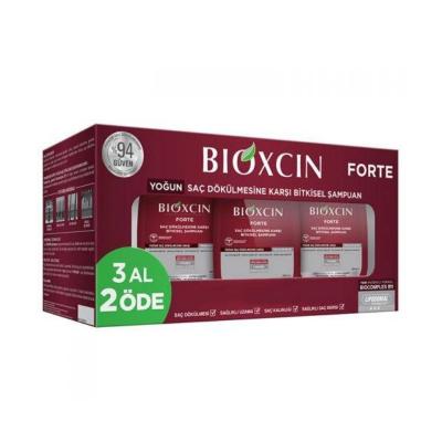 Bioxcin Forte Hair Loss Shampoo - Clinically Proven, Strengthens Thinning Hair - Paraben & Silicone Free - 300ml