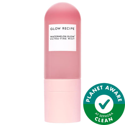 Watermelon Glow Ultra-Fine Mist: Hydrating Facial Mist for Glowing Skin | Vegan & Cruelty-Free Face Mist with Hyaluronic