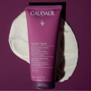 Caudalie The Des Vignes Hyaluronic Nourishing Body Lotion - Deeply Hydrating, Softening Shea Butter, and Antioxidant Rich - 6.76 fl oz Caudalie Body Lotion: Hyaluronic Acid & Shea Butter - Hydrate! Body Lotion, Hyaluronic Acid Lotion, Moisturizing Body Lotion, Shea Butter Body Lotion, Caudalie Body Lotion, Nourishing Body Lotion, Hydrating Body Lotion, Scented Body Lotion, Hyaluronic Acid, Shea Butter, Polyphenols, White Musk, Orange, Ginger, Dry Skin, Sensitive Skin, Skin Care, Moisturizer, Hydration, Nour