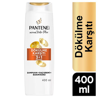 Pantene 3-in-1 Anti-Hair Loss Shampoo with PRO-V Technology - Strengthens & Nourishes Hair, 13.53 fl oz Pantene 3-in-1 Shampoo for Hair Loss - PRO-V Tech 3-in-1 shampoo, anti-hair loss shampoo, Pantene shampoo, hair care, PRO-V technology, hair loss solution, hair strengthening, color-safe shampoo, mineral oil-free, Swiss Vitamin Institute tested, hair nourishment, hair protection