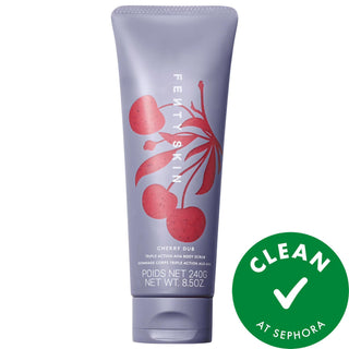 Cherry Dub Triple Action AHA Body Scrub - Vegan, Gluten-Free, Exfoliating Body Scrub for Smoother Skin Cherry Dub AHA Body Scrub - Vegan & Gluten-Free Body Scrub, Vegan Skincare, Gluten-Free Skincare, AHA Body Scrub, Cherry Scented Skincare, Exfoliating Body Scrub, Natural Skincare, Clean Beauty, Smooth Skin, Radiant Skin, Skin Renewal, Sugar Scrub, Fruit Enzyme Exfoliant, Vitamin C Skincare