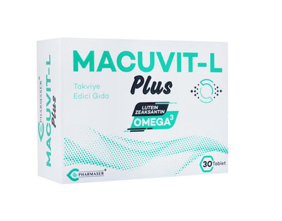 Macuvit L Plus: Advanced Eye Health Dietary Supplement - Vision Support Tablets with Lutein - 30 Count