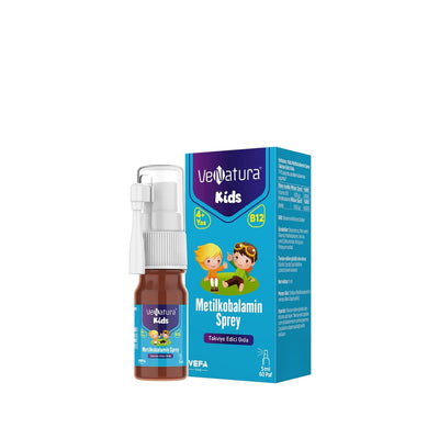VeNatura Kids B12 Methylcobalamin Spray Supplement for Children - Vitamin B12 Support for Healthy Growth