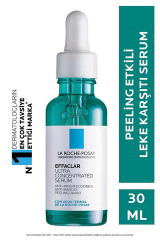 la roche posay effaclar ultra concentrated serum 30 ml, bottle of la roche posay effaclar serum La Roche-Posay Effaclar Ultra Concentrated Serum - Oil Control | 30 ml La Roche-Posay Effaclar Serum - Oil Control | 30 ml la-roche-posay, effaclar-serum, oil-control, acne-treatment, skin-care, pore-minimizer, exfoliating-serum, niacinamide, glycolic-acid, ai-generated