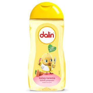 Dalin Baby Shampoo, Gentle & Hypoallergenic Baby Hair Care - 6.76 fl oz, Pediatric Tested Dalin Gentle Baby Shampoo - Hypoallergenic & Pediatric Tested baby shampoo, hypoallergenic shampoo, gentle baby hair care, pediatric tested baby products, natural baby shampoo, baby bath products, gentle hair care, safe for sensitive skin, non-irritating baby products