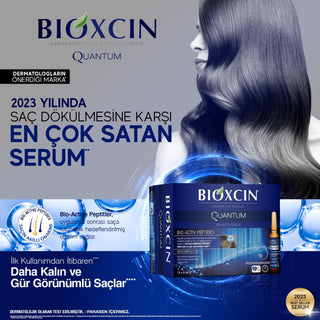 Bioxcin Quantum Serum 15x6ml - Nourishing Hair Serum for Hair Loss & Thicker Hair