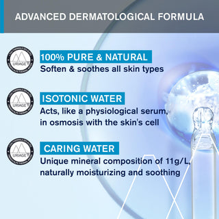 Uriage Eau Thermale Thermal Spring Water Spray - Natural Hydrating Skincare for Sensitive Skin, 5.07 fl oz