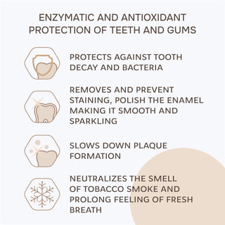 ROCS Coffee Tobacco Toothpaste - Natural Enzyme Formula | 60 ml