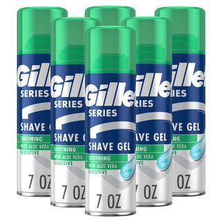 Gillette Fusion Shaving Gel for Sensitive Skin 75ml - Smooth Comfort | Gillette