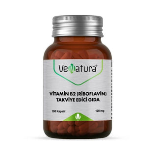 VeNatura Vitamin B2 (Riboflavin) 100 mg Capsules - High-Potency Dietary Supplement for Nutritional Support VeNatura Vitamin B2 100 mg Capsules - High-Quality Dietary Supplement Vitamin B2 supplement, Riboflavin capsules, Dietary supplement, Nutritional support, VeNatura Vitamin B2, Health supplements, Vitamin B2, Riboflavin, Dietary health, Nutritional health, Supplements for nutritional support, Health and wellness products, Vegetarian supplements, Vegan supplements, Vitamin B supplements