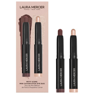 Petit Icons Mini Caviar Stick Eye Shadow Duo - Long-Lasting Creamy Eye Shadow Set Petit Icons Eye Shadow Duo - Long-Lasting Creamy Eye Shadow Eye Shadow Duo, Caviar Stick Eyeshadow, Long-lasting Eye Shadow, Creamy Eye Shadow, Makeup for Sensitive Eyes, Travel Makeup, Mini Eyeshadow, Dark Cacao, Rosegold, Hyaluronic Acid, Raspberry Stem Cells, Rich Color Pigments, Effortless Makeup, Long-Lasting Makeup, Gift for Her, Makeup Essentials
