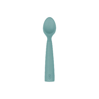 OiOi Baby Spoon Nam Nam Aqua Green - Soft Silicone | 6+ Months