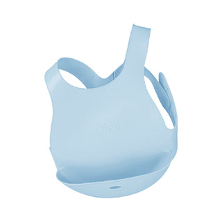 Premium Silicone Bib - Mineral Blue | Made in Turkey | 6 Months+