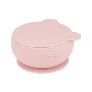 Premium Silicone Vacuum Bowl - Pinky Pink | 450ml | Baby Feeding