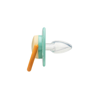 Wee Baby Joy Symmetrical Nipple Pacifier No. 1 - Green | Soft Silicone
