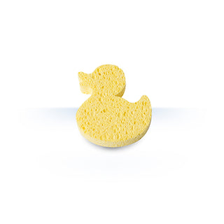 Wee Baby Natural Cellulose Bath Sponge - Yellow | Gentle for Skin