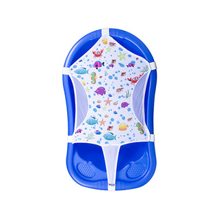 Sevi Bebe Patterned Baby Bath Net - Adjustable Water Theme | Standard Size