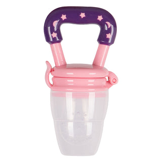 Sevi Bebe Silicone Fruit Feeder - Pink | Baby Teether