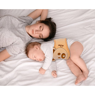 Natural Cherry Pit Baby Gas Relief Band - Ecru | Sevi Bebe