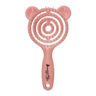 Nascita 3D Kids Hair Brush - Ergonomic Design | Orange