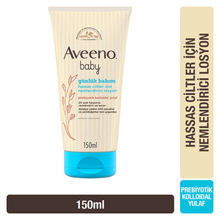 Aveeno Baby Daily Moisturizing Lotion for Sensitive Skin - 150ml | Soothing Formula