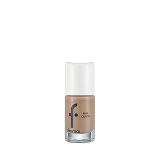 Flormar Full Color Extra Pigmented Nail Polish Go Nude - 0.5 Fl Oz | Long Lasting