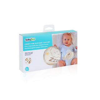 Babyjem Cherry Pit Belt - Ergonomic Design | Cream Color