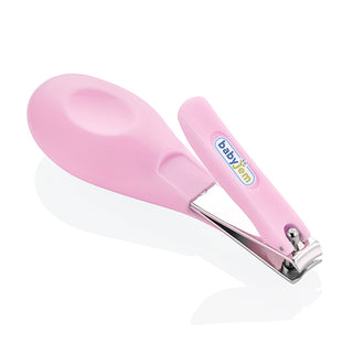 Babyjem Baby Easy Grip Nail Clipper Pink - Safe Design