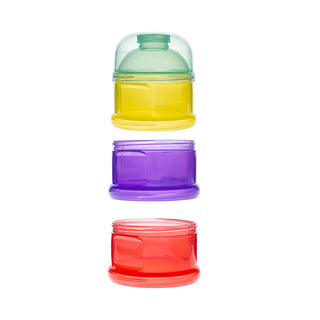 Babyjem Multi-Section Baby Formula Container - Colorful Design | BPA-Free