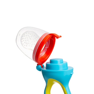 Babyjem Silicone Fruit & Vegetable Feeder - Orange | Baby Food Accessory