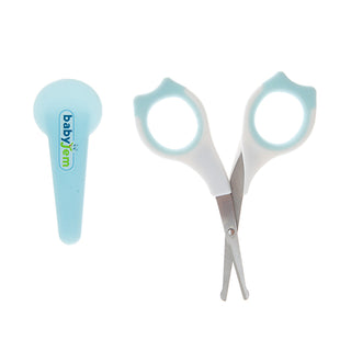Babyjem Baby Nail Scissors - Blue | Safety Design