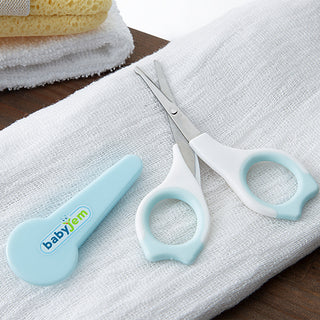 Babyjem Baby Nail Scissors - Blue | Safety Design