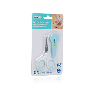 Babyjem Baby Nail Scissors - Blue | Safety Design