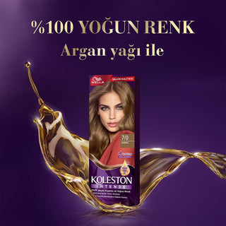 Wella Koleston Intense Hair Color 7/0 Light Brown - 100% Gray Coverage | Premium Quality