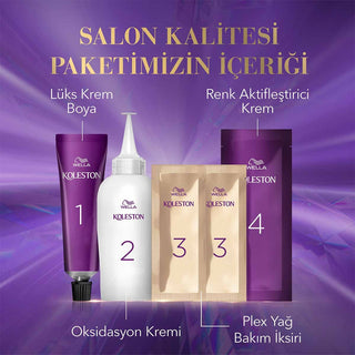 Wella Koleston Supreme Hair Color 8/1 Light Ash Brown | Luxurious Cream Color | 50 ml