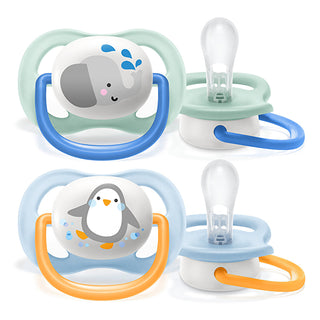 Philips Avent Ultra Air Pacifier 0-6 Months - Boy Blue | BPA-Free