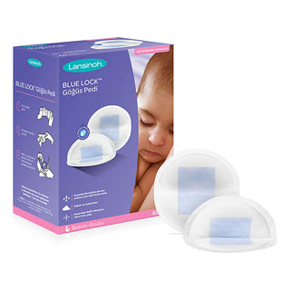 Lansinoh Blue Lock Breast Pads 60 Count - Ultra Absorbent