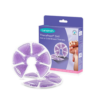 Lansinoh TheraPearl 3-in-1 Breast Therapy - For Nursing Moms | 2 Pack