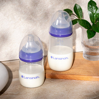 Lansinoh Bottle & NaturalWave Nipple Start Kit - Easy Transition