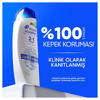 Head & Shoulders Classic Care Anti-Dandruff Shampoo 11oz - 2-in-1 Formula | Daily Use