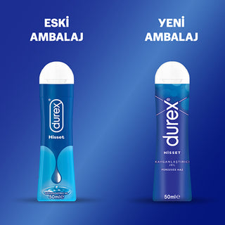 Durex Play Feel Lubricant Gel 1.7oz - Water-Based | Safe for Condoms