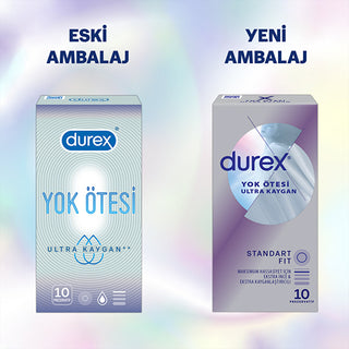 Durex Ultra Smooth Lubricated Condoms 10 Pack - Extra Thin & Slick