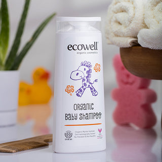 Ecowell Baby & Kids Hair & Body Shampoo 300ml - Organic & Vegan
