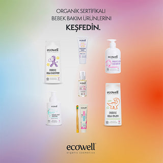 Ecowell Baby Face and Body Lotion 300ml - Organic & Vegan | Natural Moisturizer