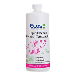 Ecos3 Organic Baby Laundry Detergent 1050ml - 30 Loads | Eco-Friendly